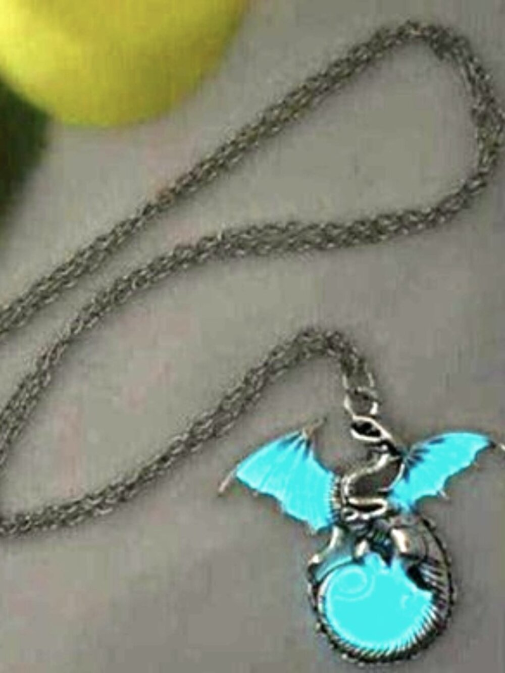 Dragon Glow-in-the-Dark Necklace